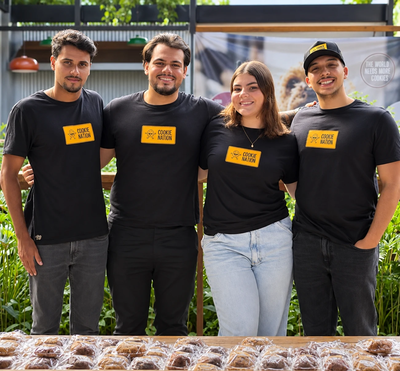 Cookie Nation servida em um evento