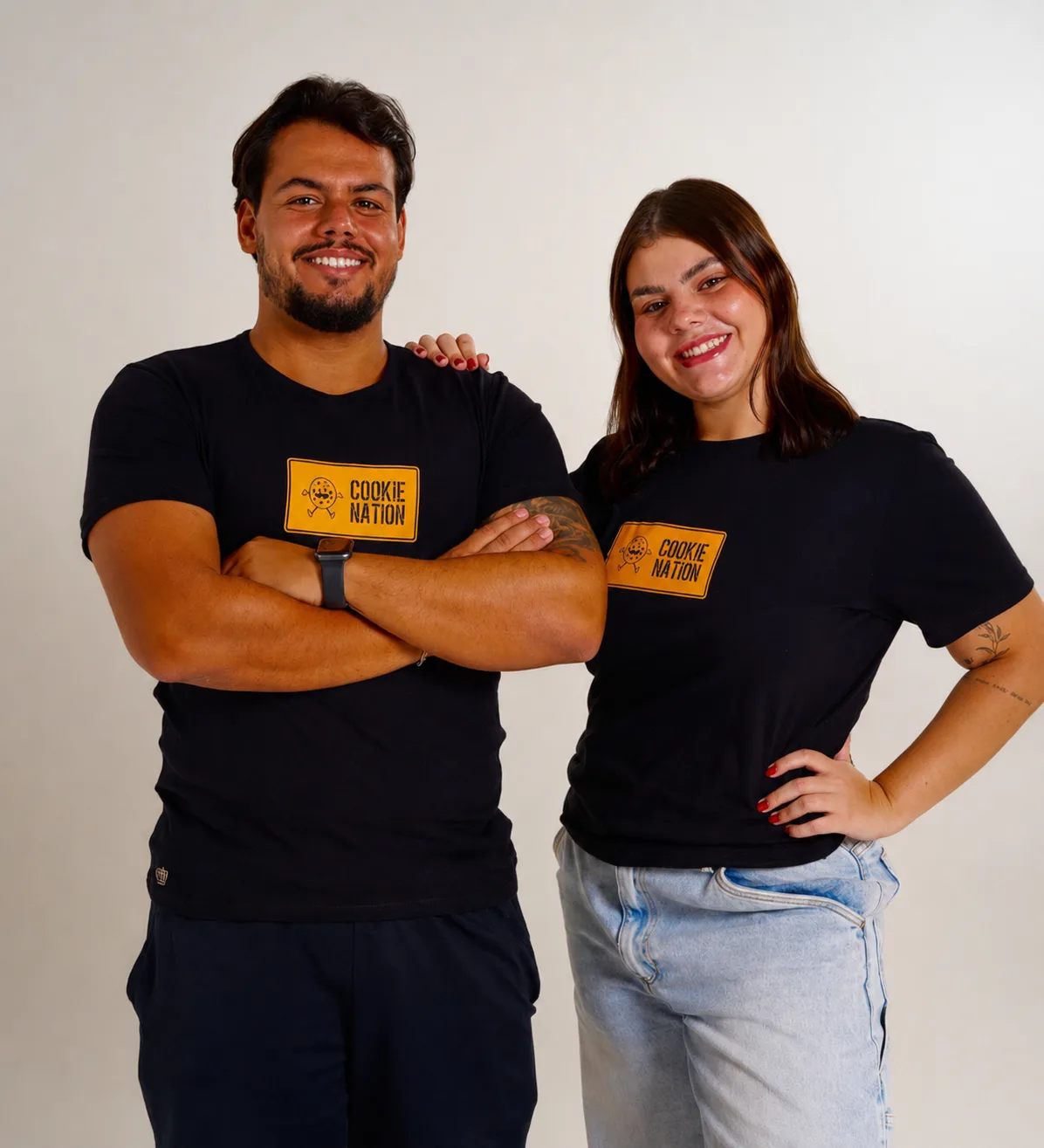 A dupla que fundou a Cookie Nation